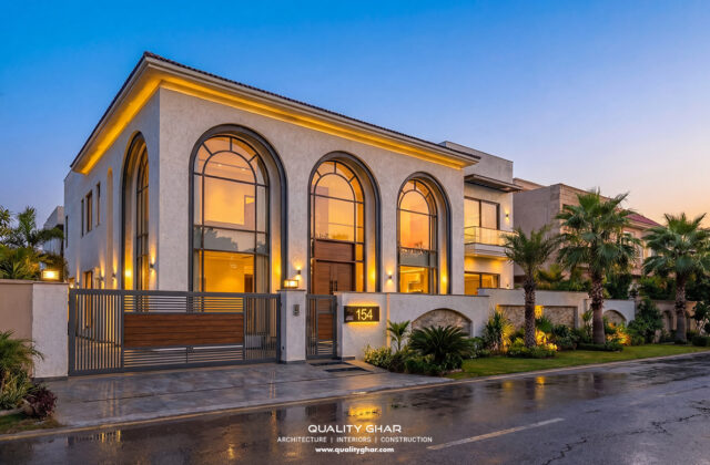 Classic 4 Kanal House — DHA, Lahore Lahore — designed by QualityGhar architects