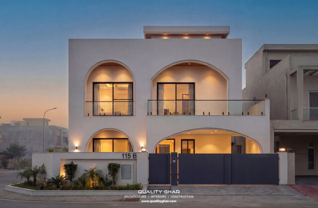 Minimal 1 Kanal Corner House — Bahria Town, Lahore Lahore — designed by QualityGhar architects