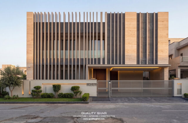 Modern 1 Kanal Contemporary House — DHA, Lahore Lahore — designed by QualityGhar architects