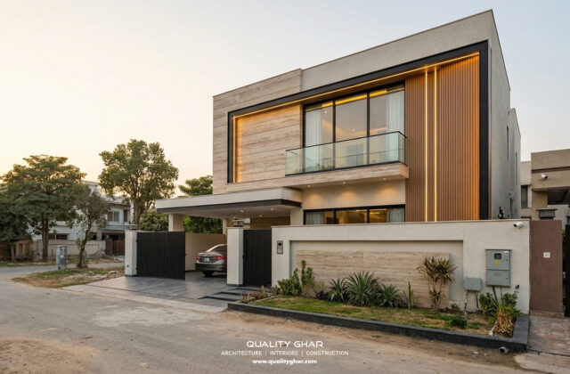 Modern 1 Kanal Luxury House — DHA, Lahore Lahore — designed by QualityGhar architects